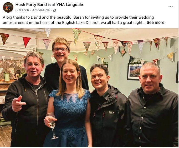 Real Weddings: David & Sarah at YHA Langdale