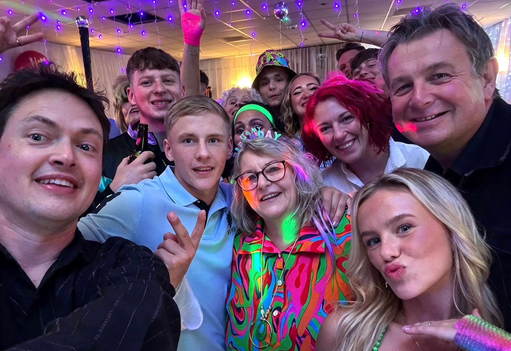Party Features: Tina Tyson's 80s Birthday Bash at Lansil Golf Club