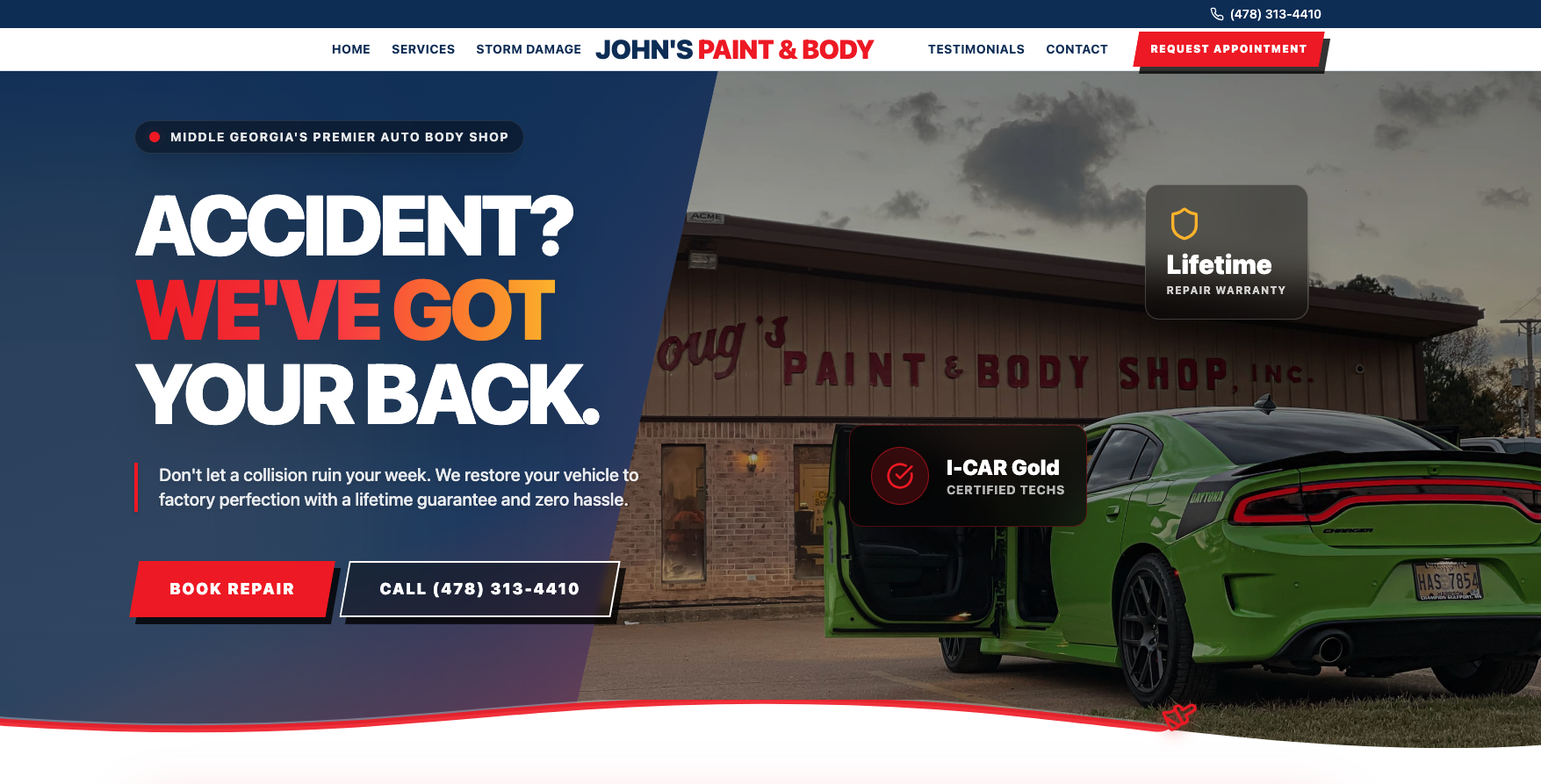 John's Paint & Body SMARTsite