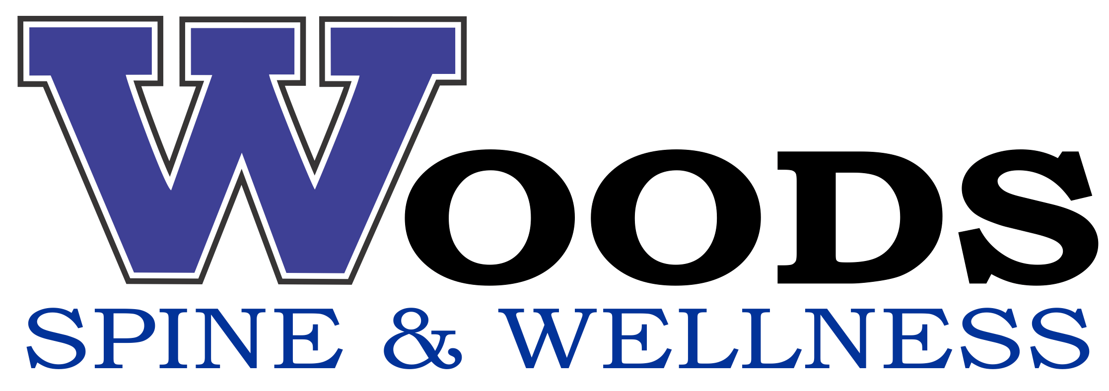 Woods Spine and Wellness Logo