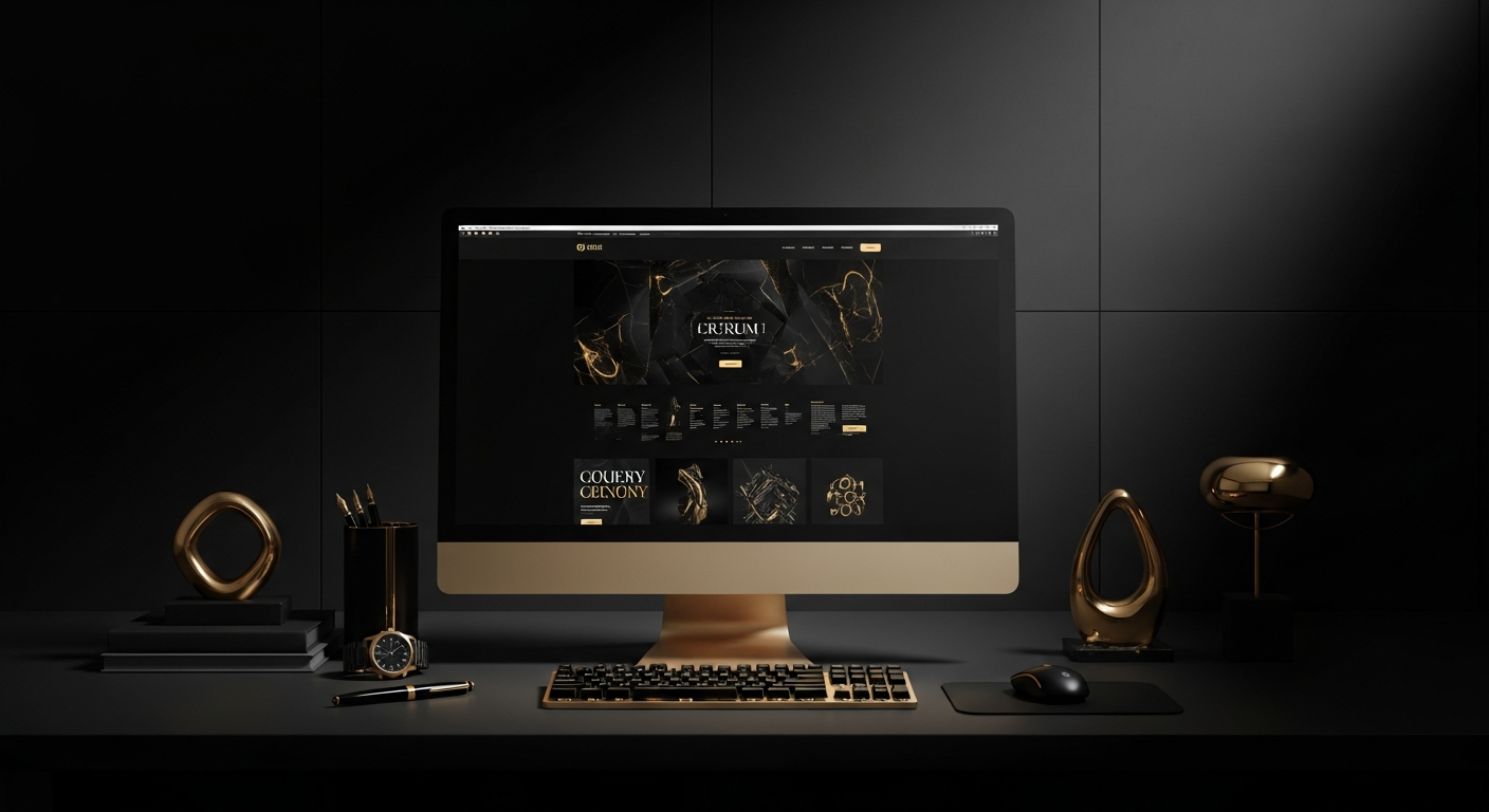 Luxury Digital Agency Workspace