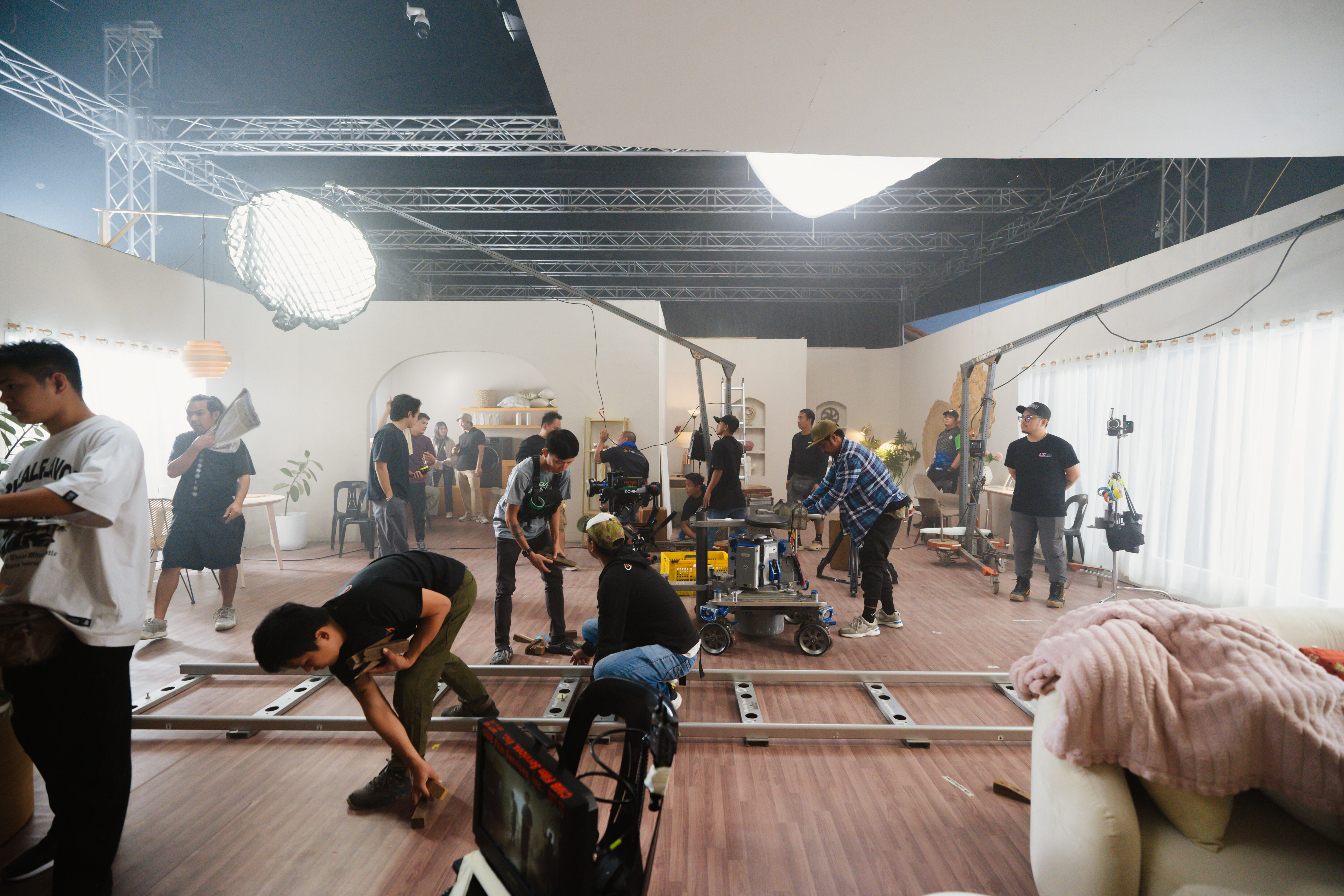 Production Crew Behind the Scenes