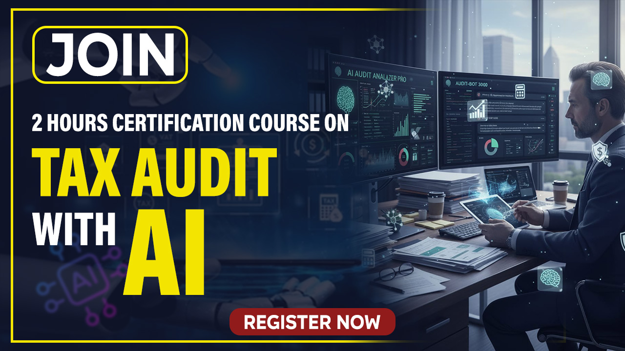 Certification Course on Tax Audit with AI Tools