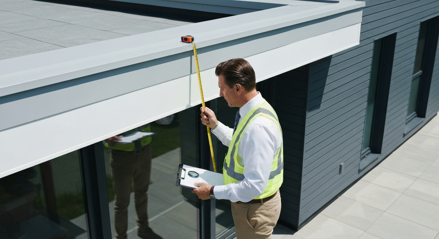 Professional Inspector at Work