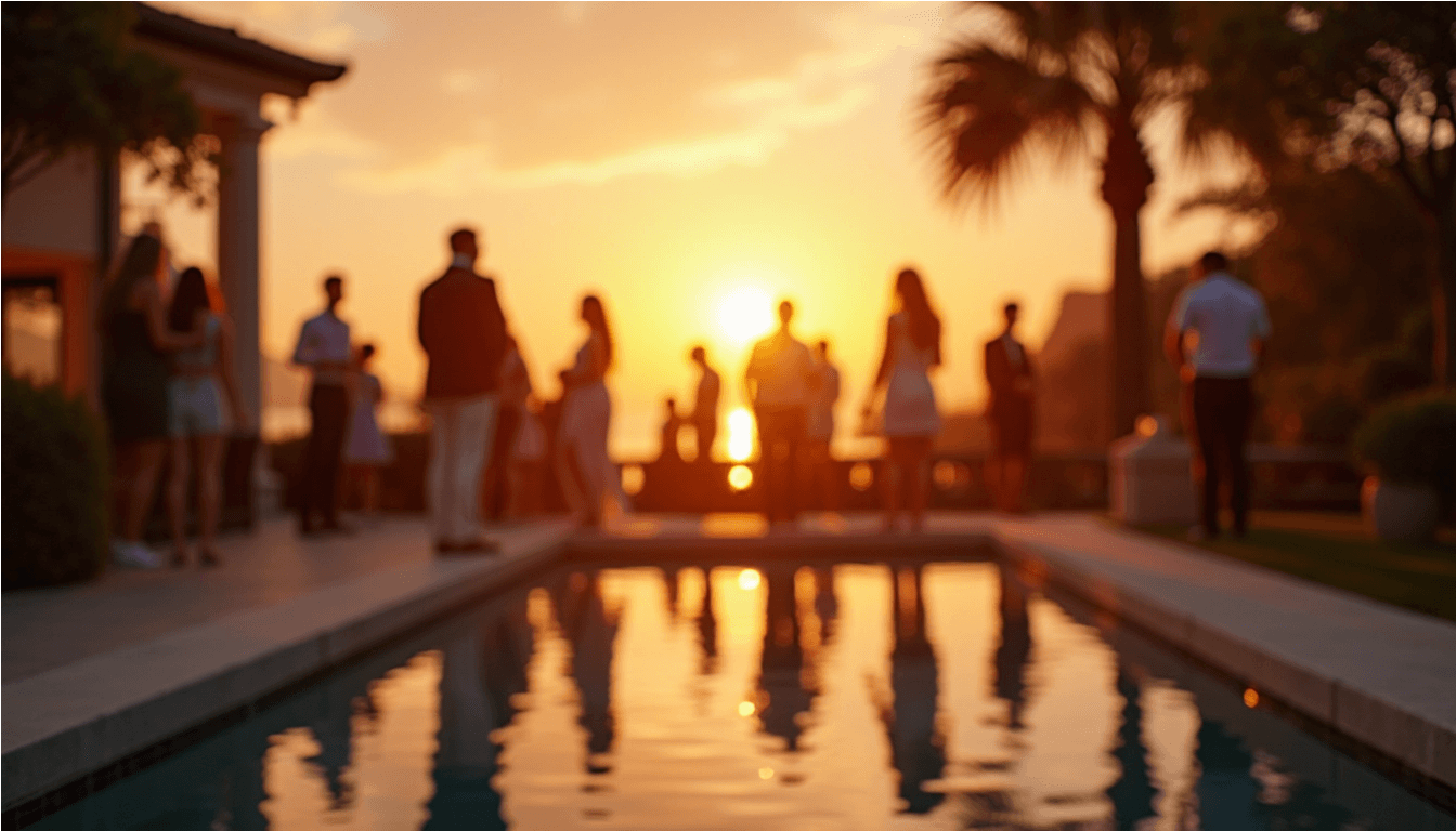 Luxury private celebration party