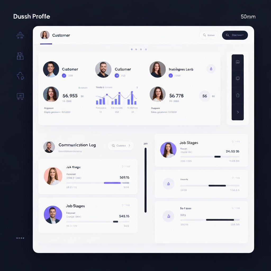 Modern CRM Dashboard