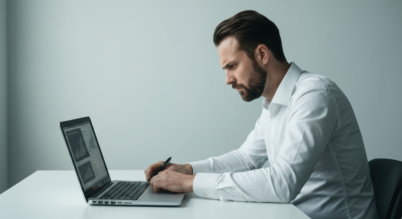 Frustrated business owner