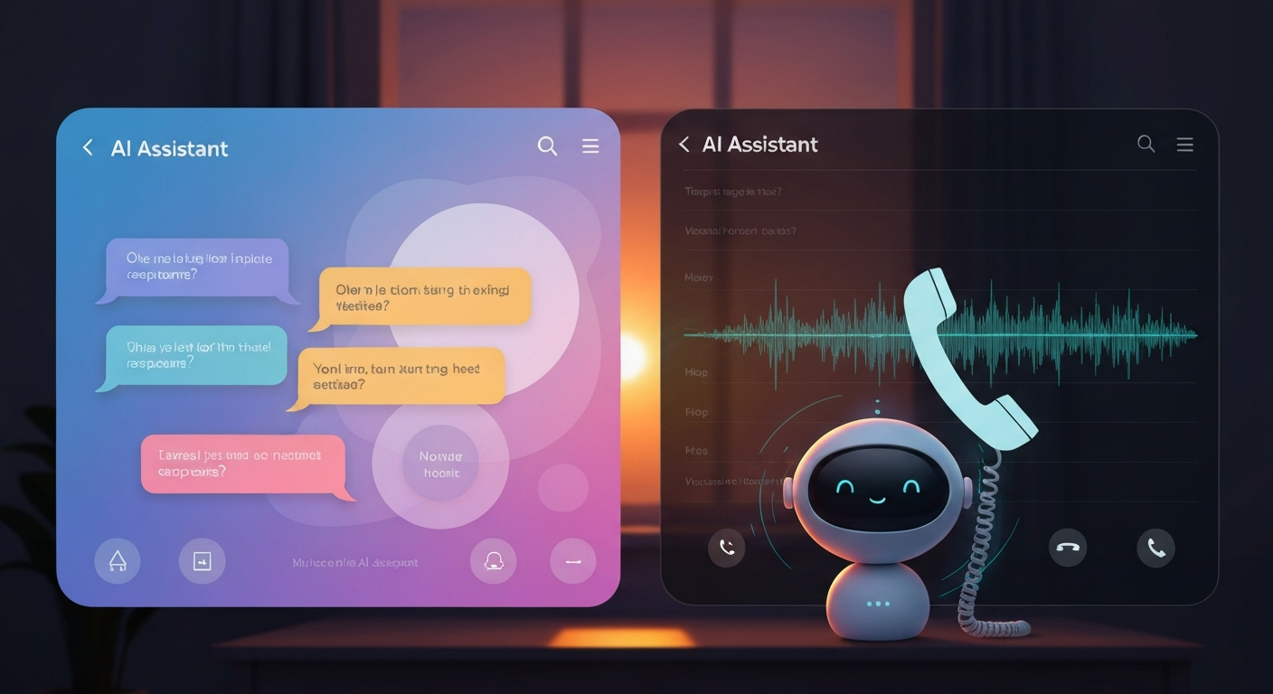 AI Chat & Voice Agents