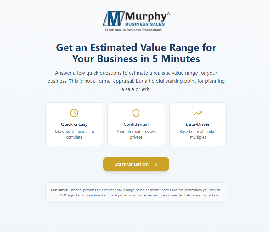 Business Valuation Tool