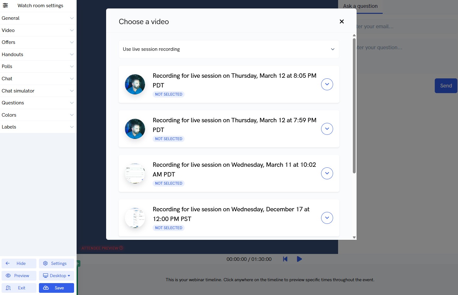 Platform Screenshot 3