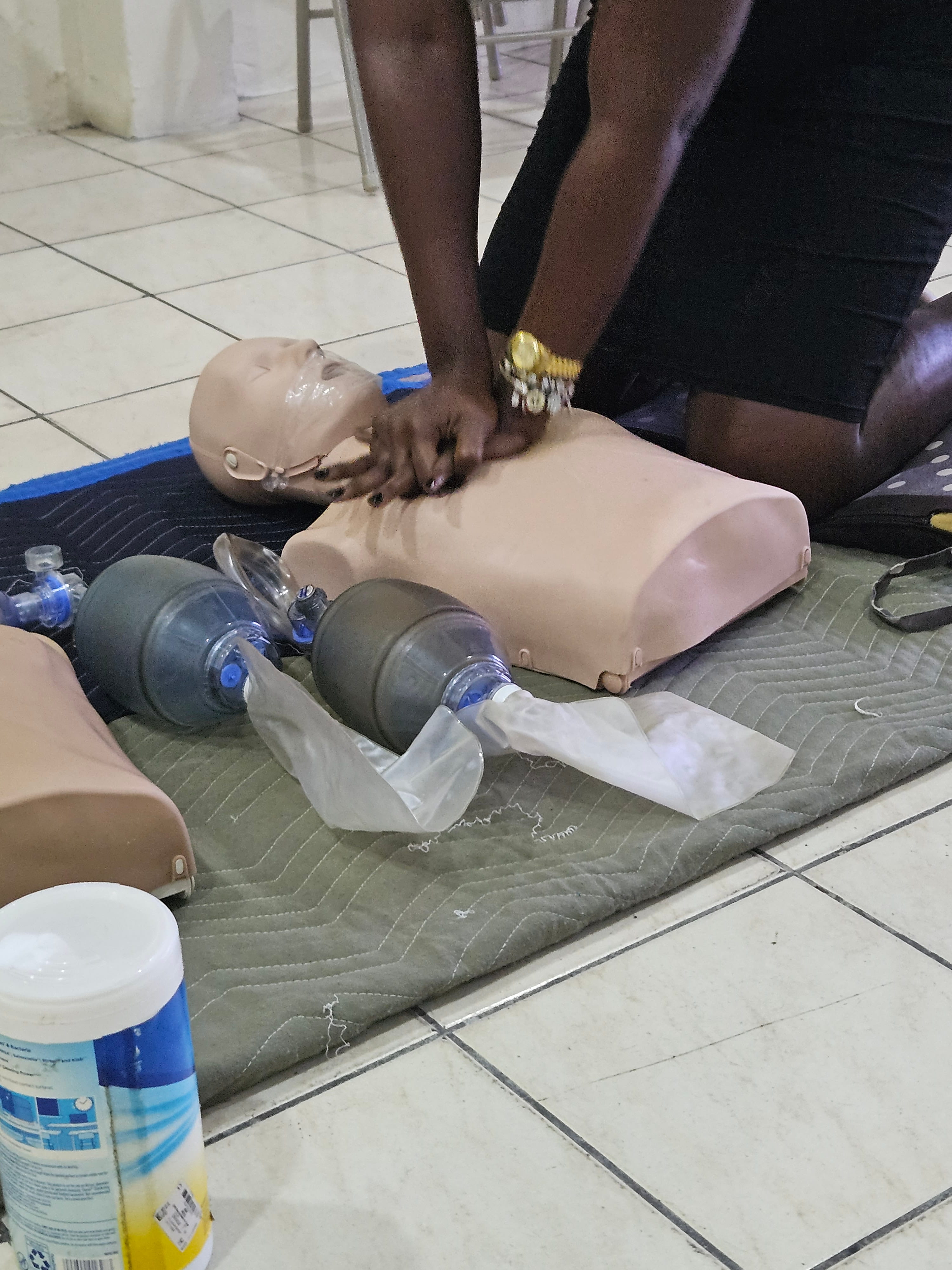 BLS certification training class in Kingston Jamaica — First Response CPR
