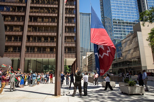 Flag Raising