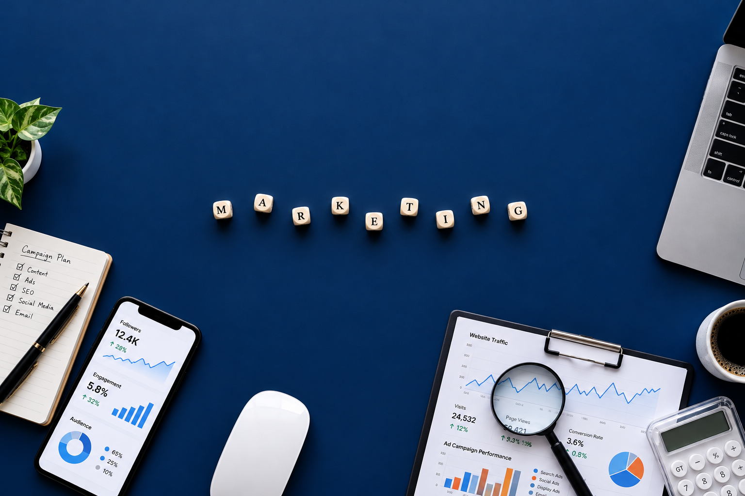 Vysphere growth system — marketing, web analytics, and acquisition strategy