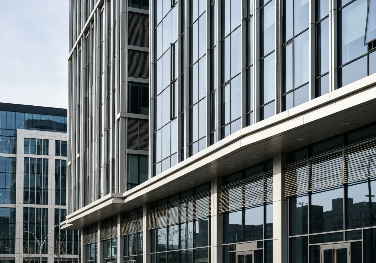 Modern building exterior