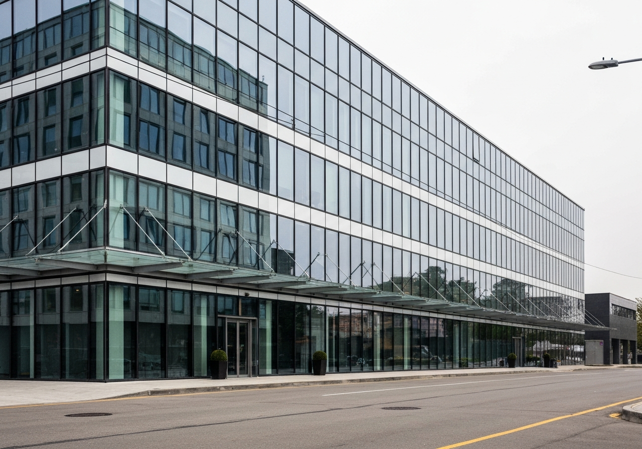 Modern building exterior