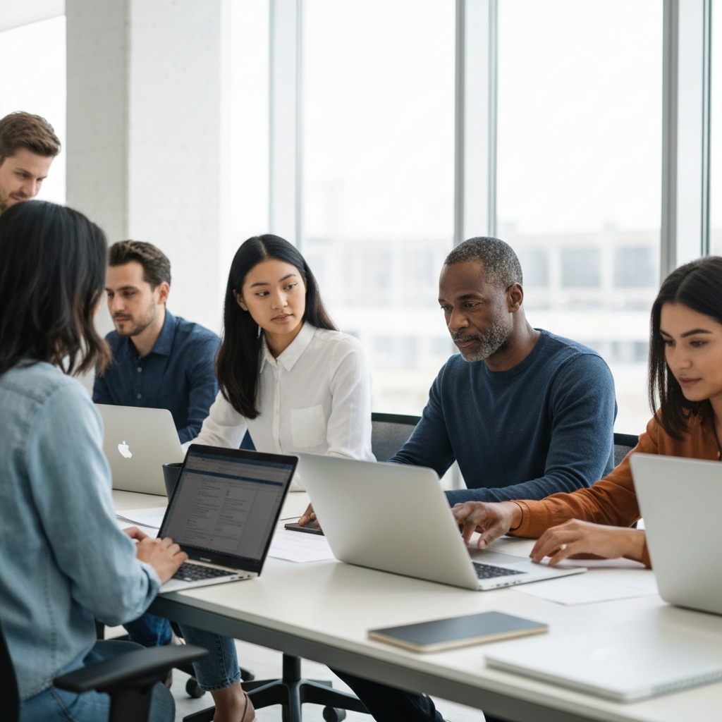 UnliMind Team Collaborating