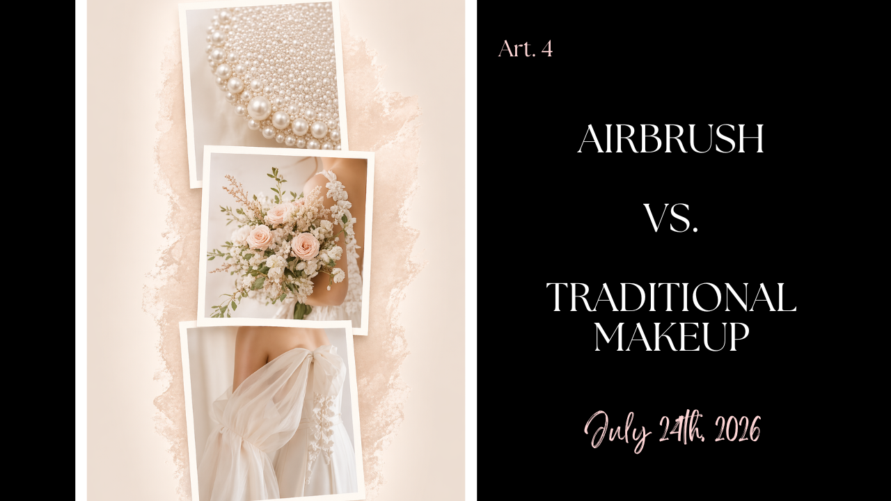 Airbrush vs. Traditional Makeup: Which Is Best for Your Wedding Day?