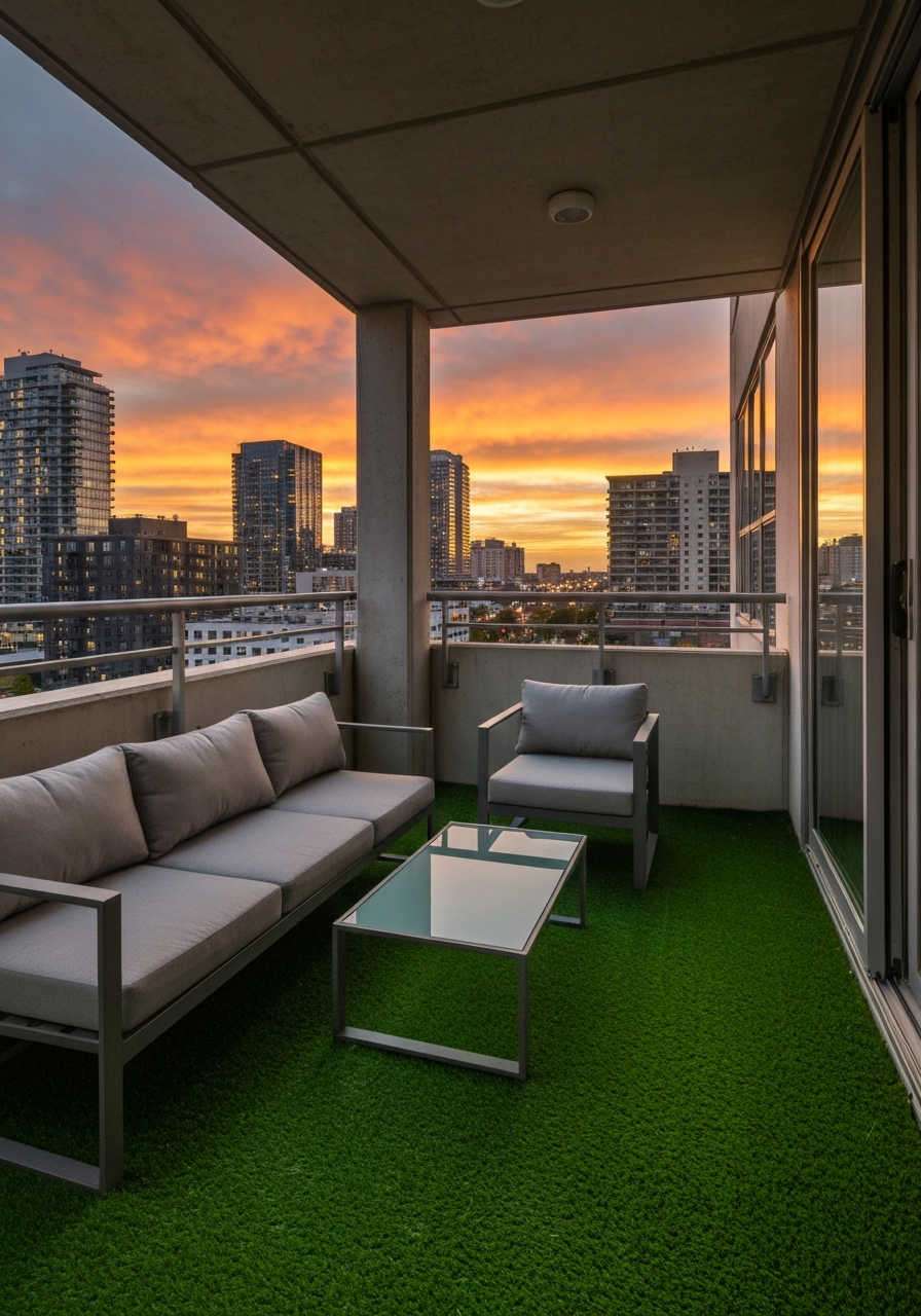 Urban Balcony Retreat