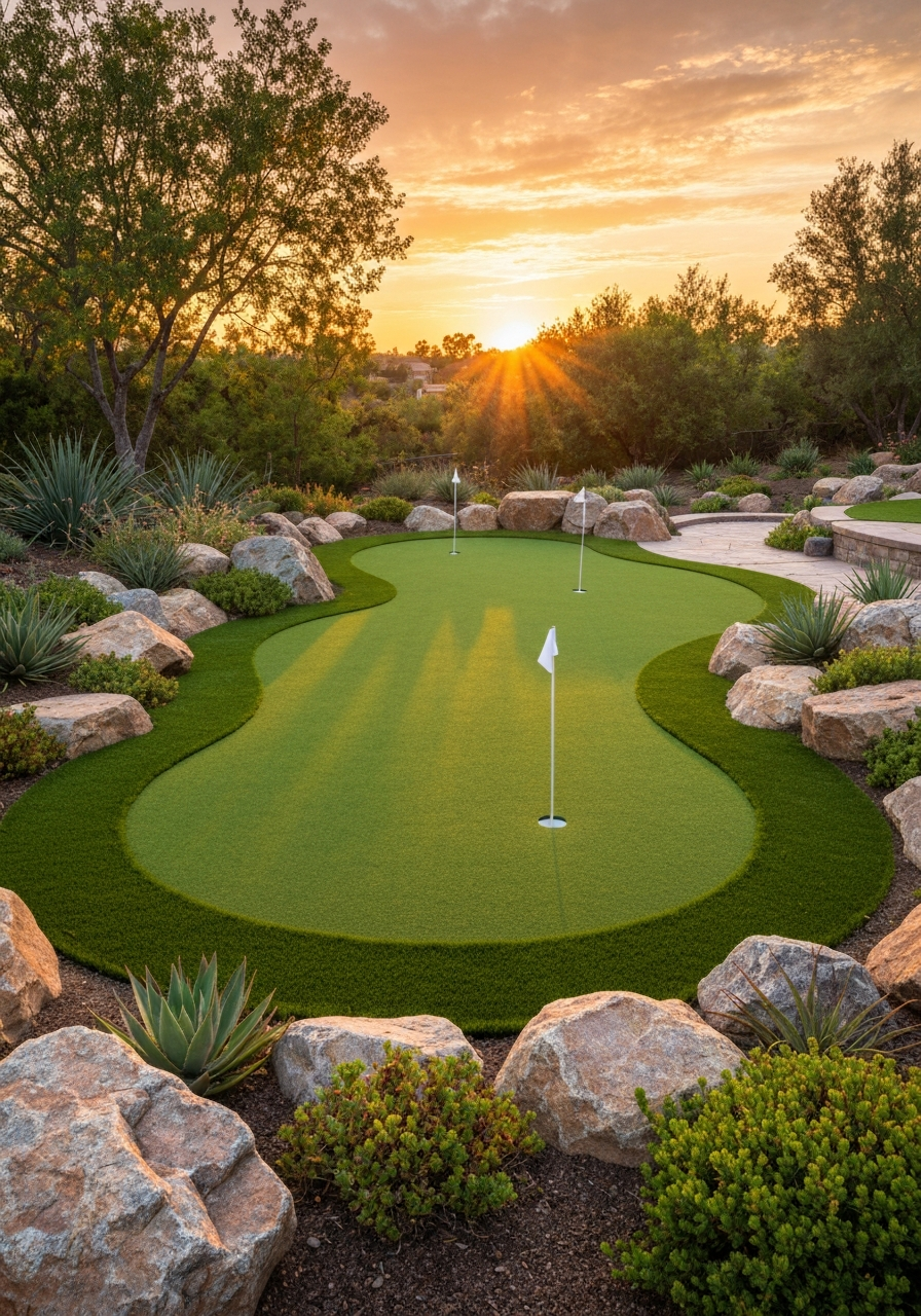 Custom Putting Green