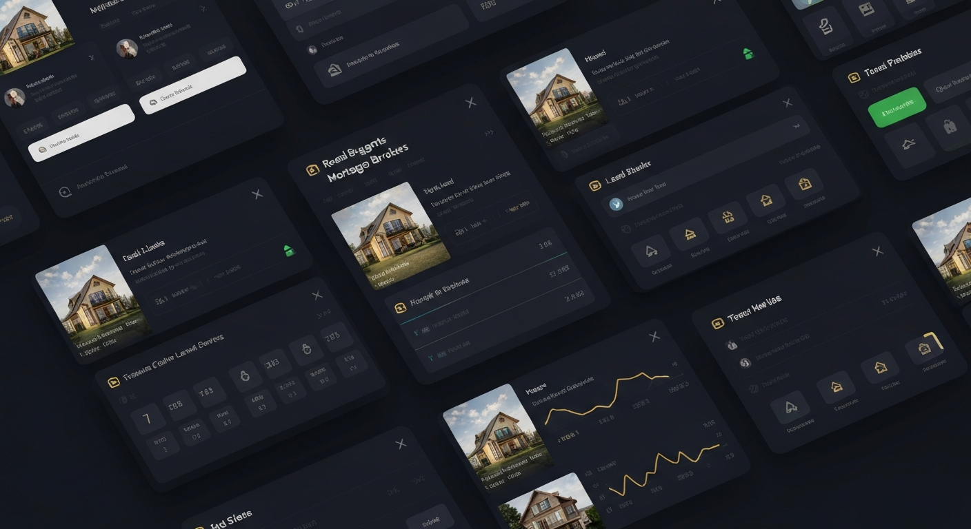 Real Estate CRM Dashboard