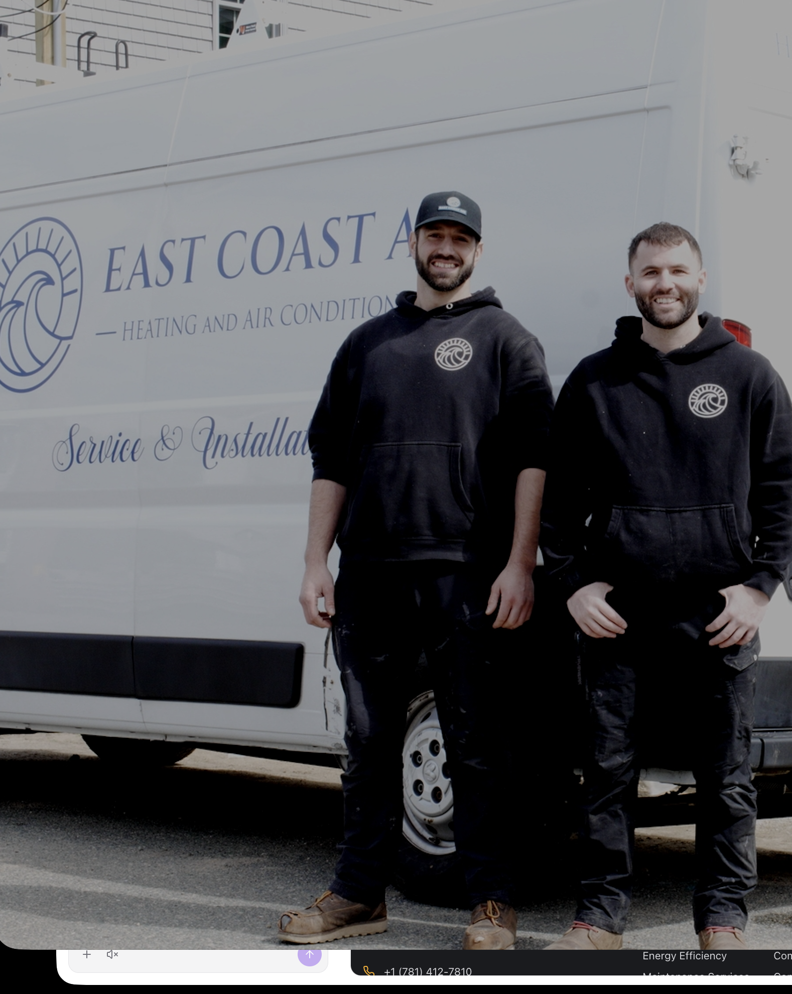 East Coast Air owners providing trusted HVAC service in Marshfield, MA