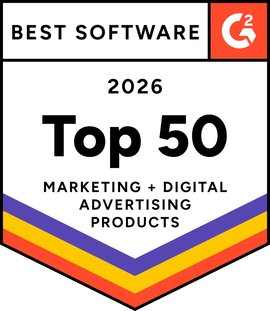 G2 Top 50 Marketing Products 2026