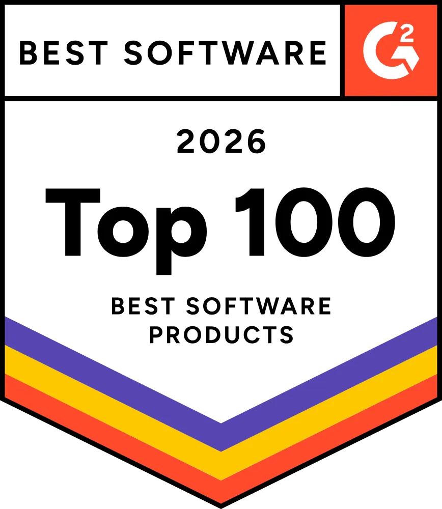G2 Top 100 Best Software Products 2026
