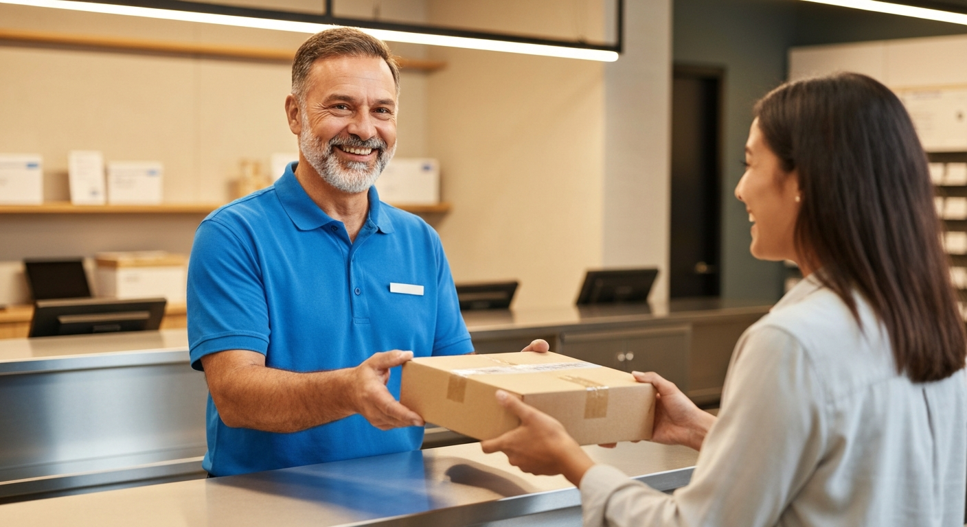 Welcoming staff at Spirit Postal