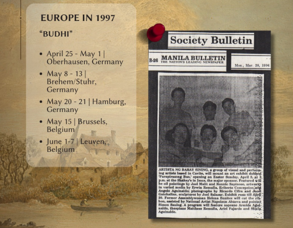 BUDHI - Europe Exhibit 1997