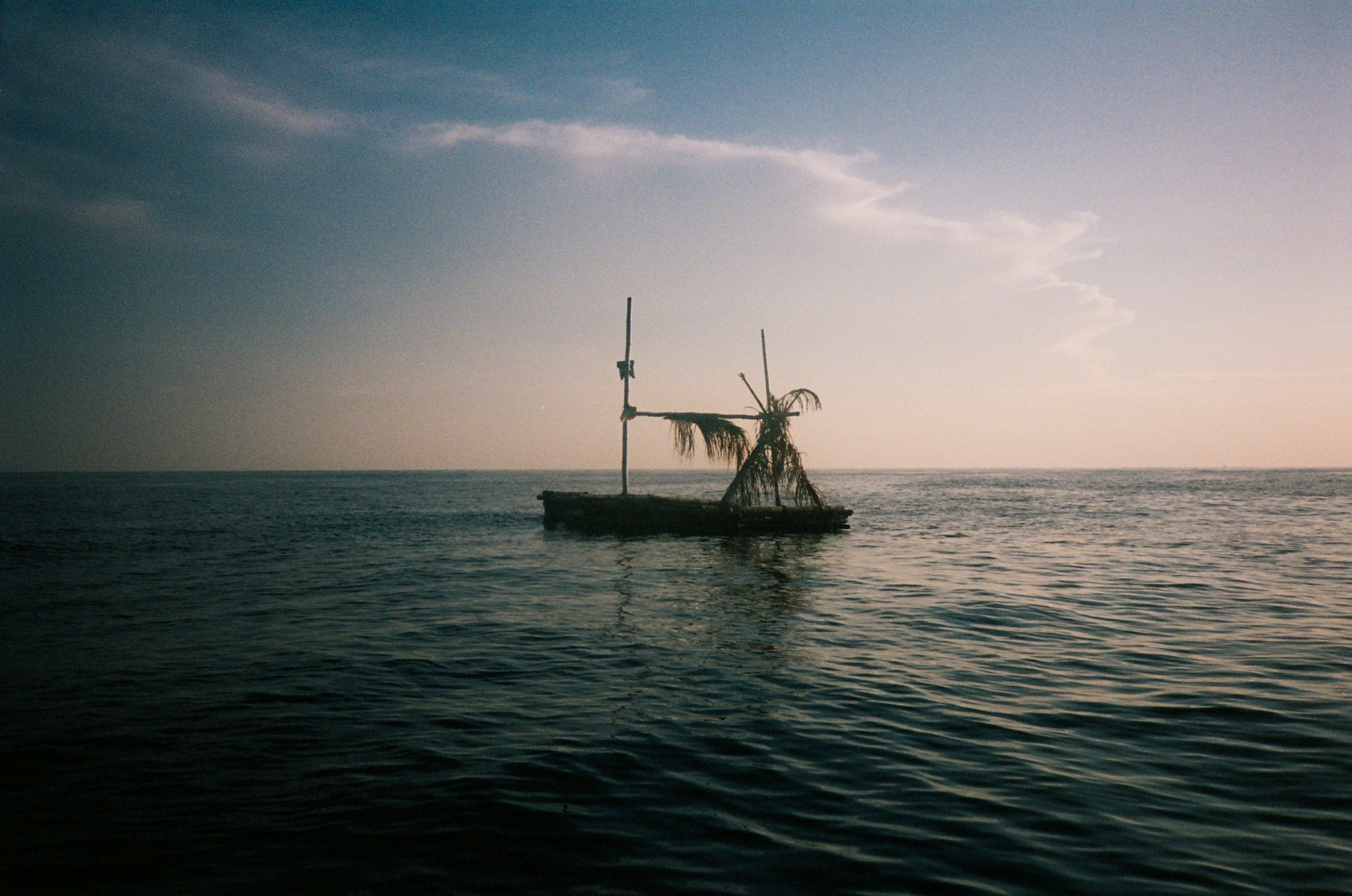 Island of the Gods - Floating Structure on Calm Sea