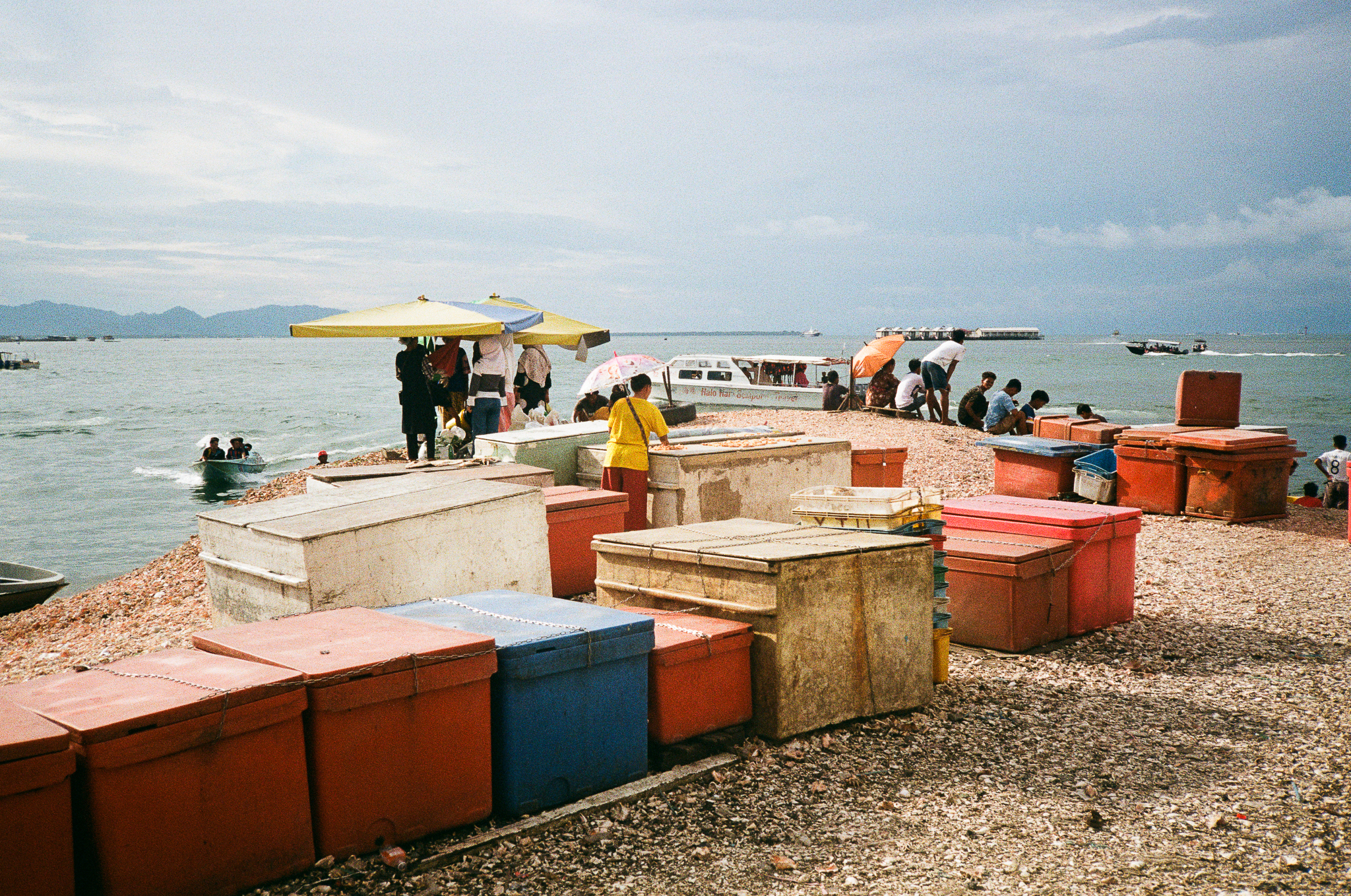 People of the Sea - Fishing Harbor Coolers