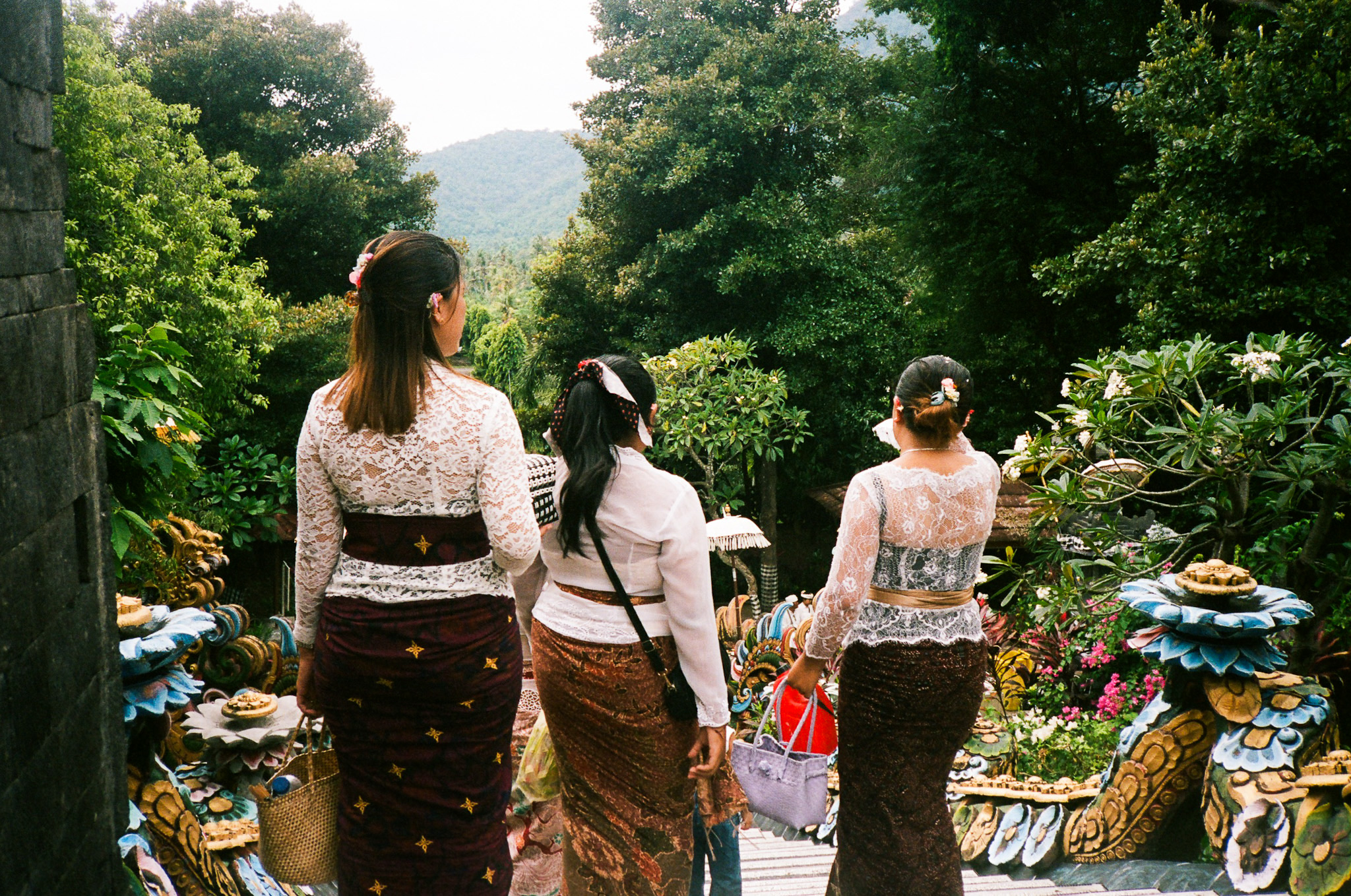 Balinese Ceremony - Women in Traditional Dress
