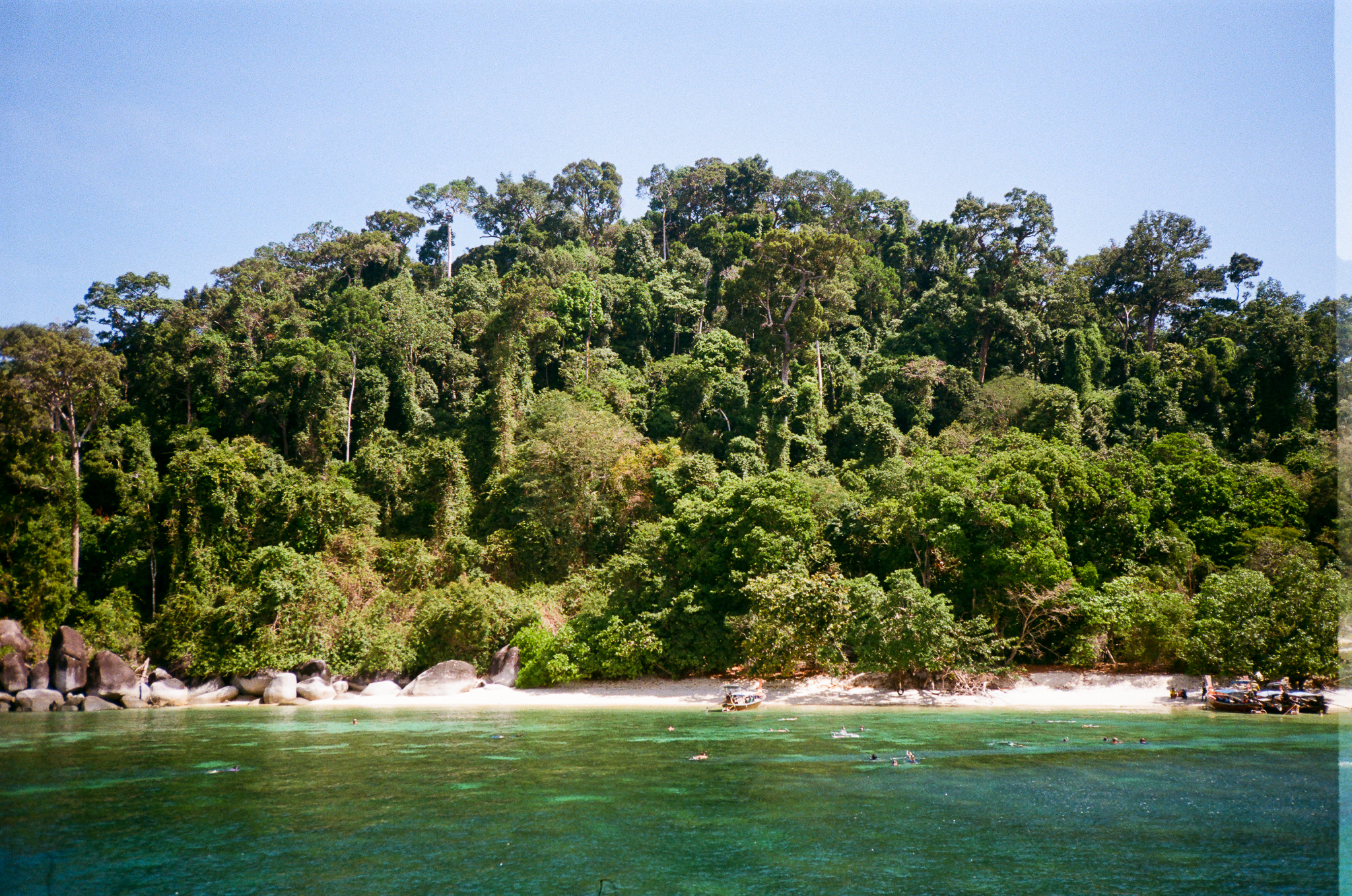 Golden moments in Thailand - Tropical Beach Jungle Coastline
