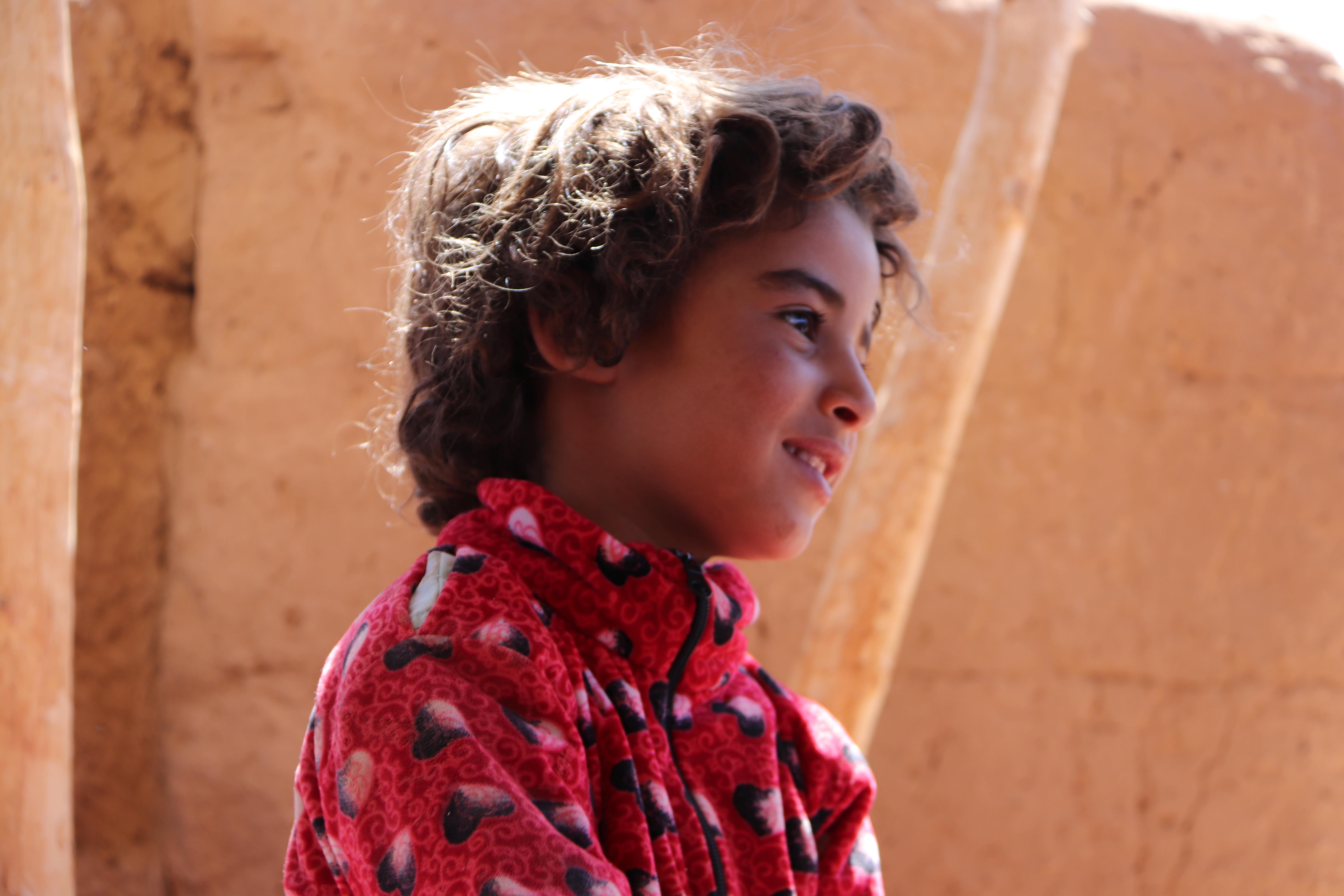 Morocco 2018 - Portrait Smiling Child in Sunlight