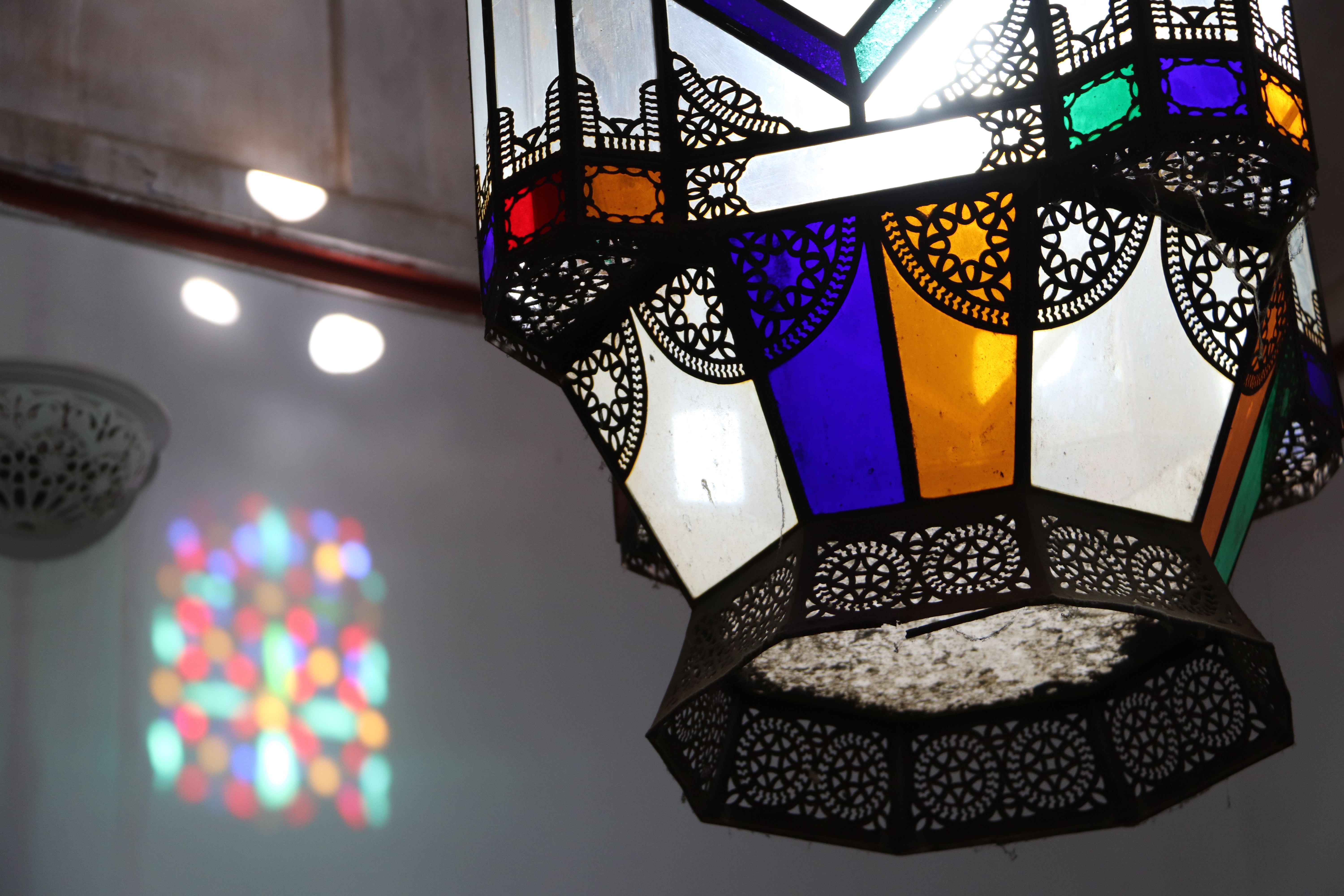 Morocco 2018 - Moroccan Stained Glass Lantern