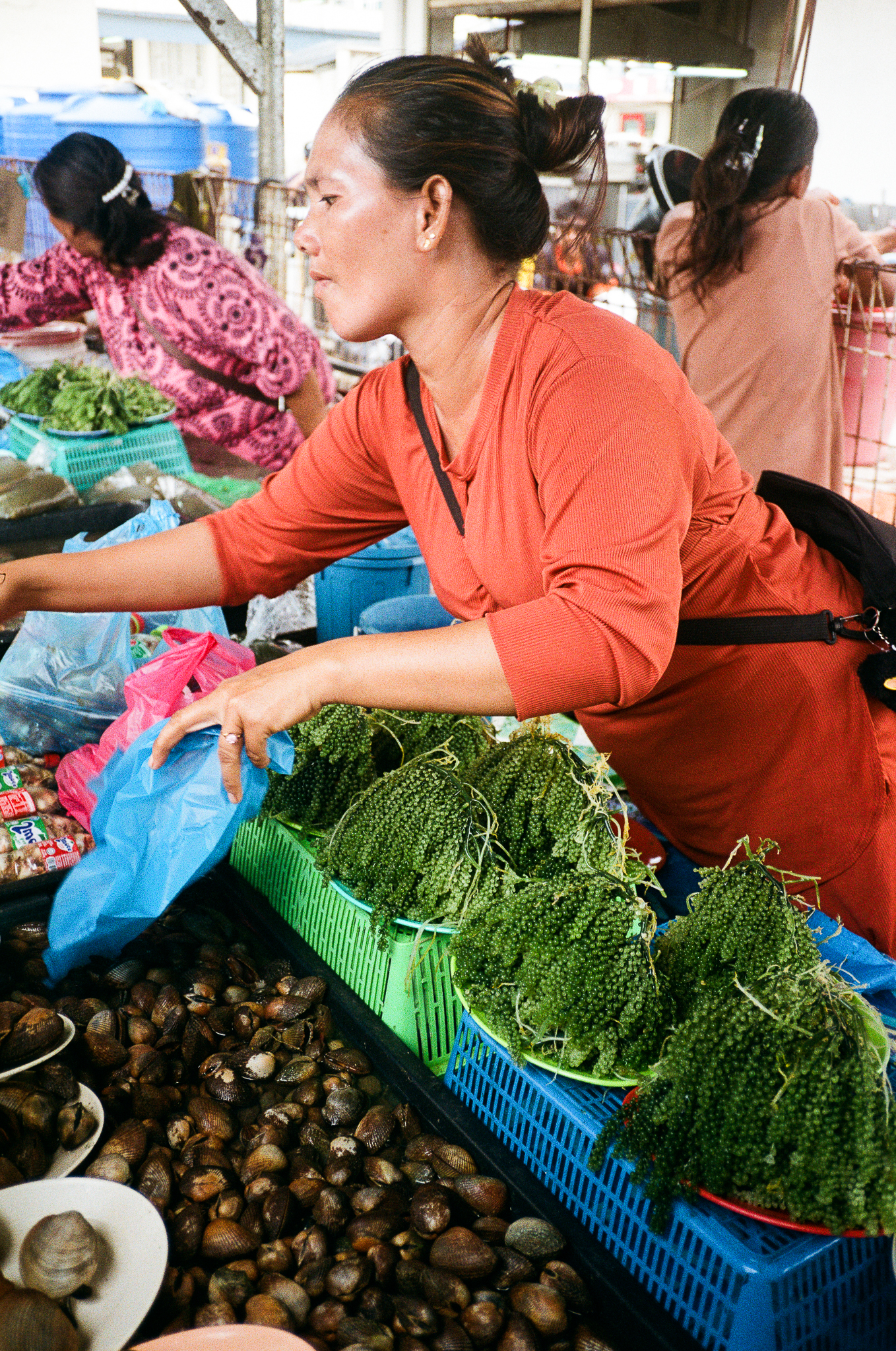 People of the Sea - Woman at Fish Market