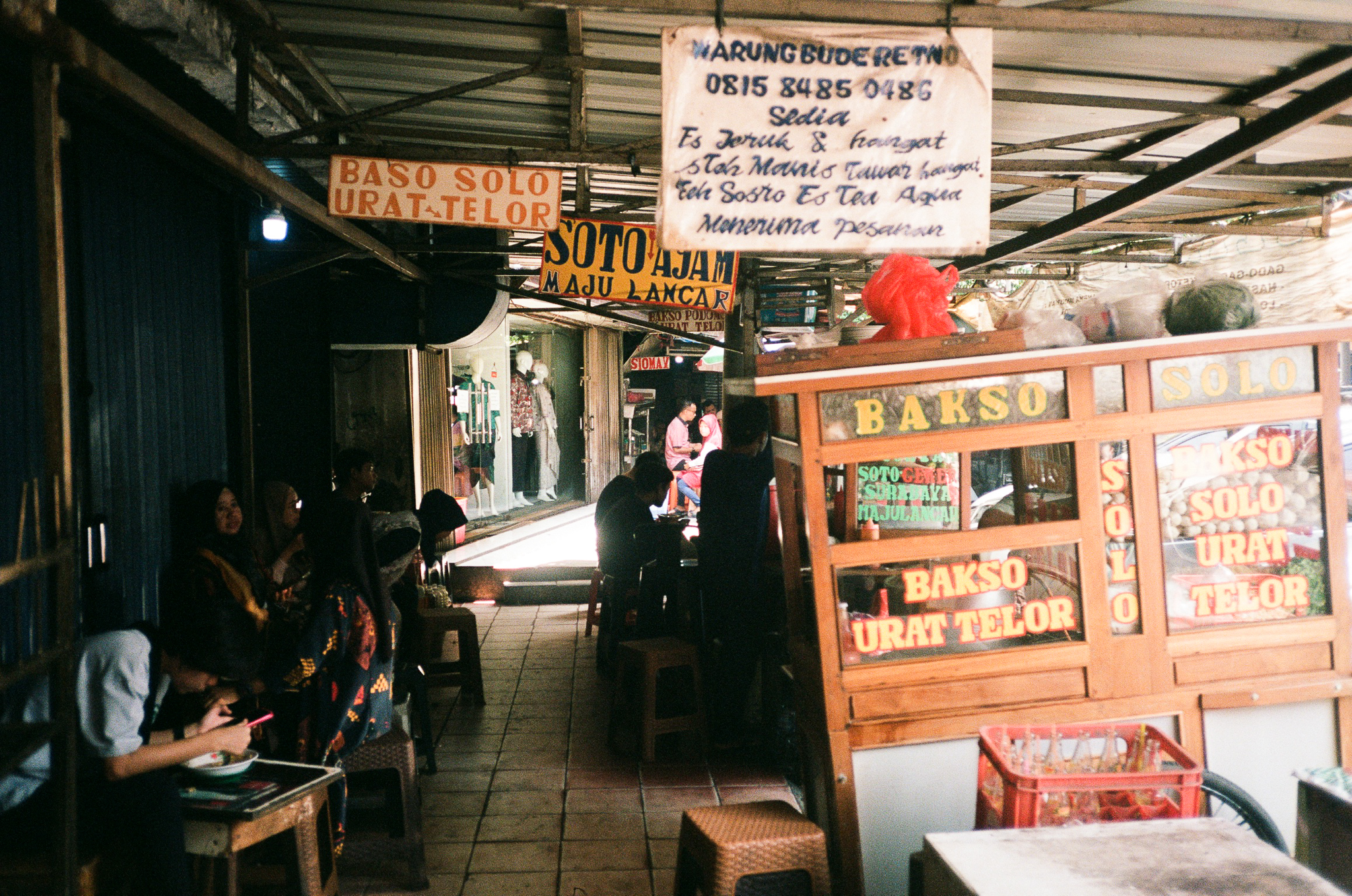 Echoes of Bromo - Street Food Market with Bakso Cart