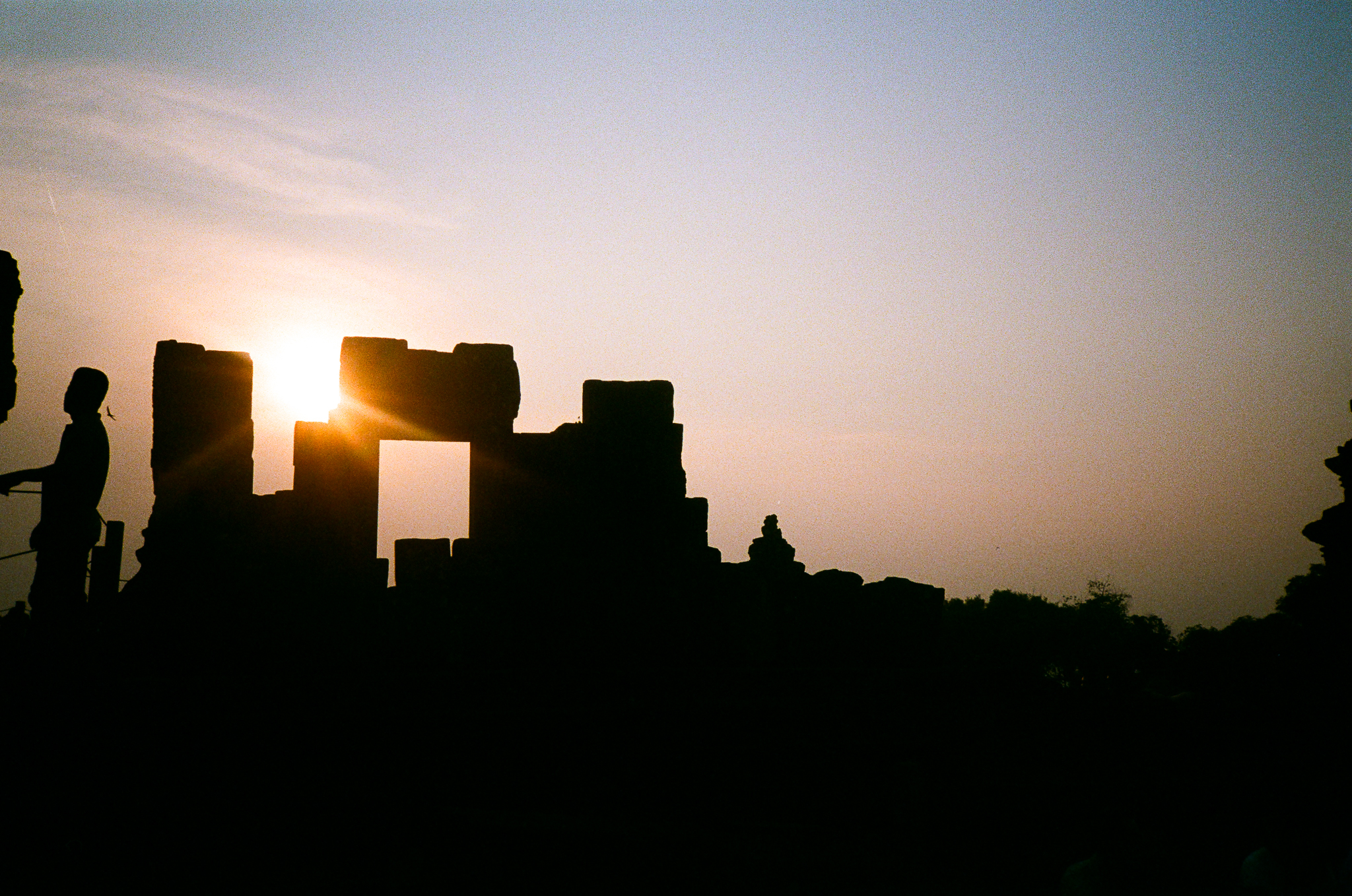 Angkor - Sunset Silhouette