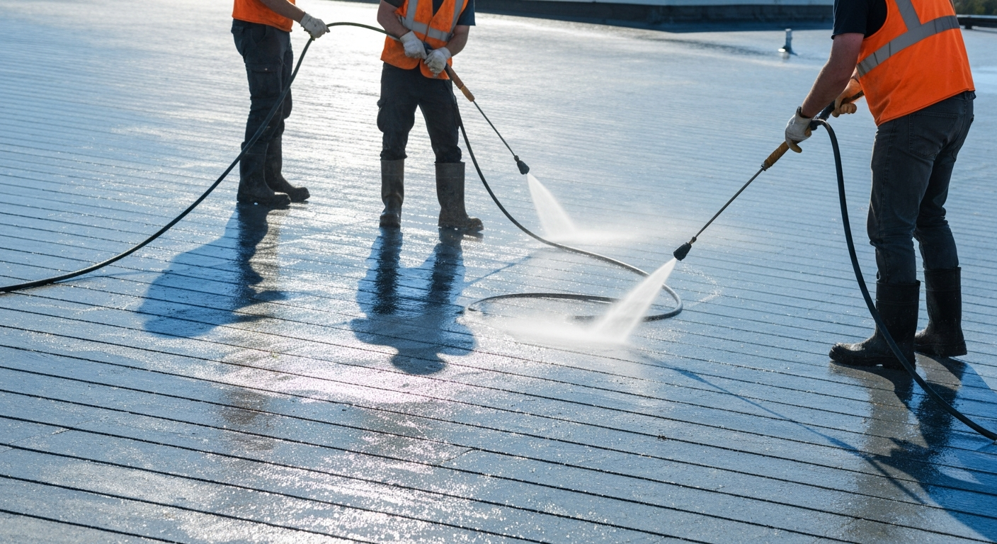 Roof Cleaning and Preparation