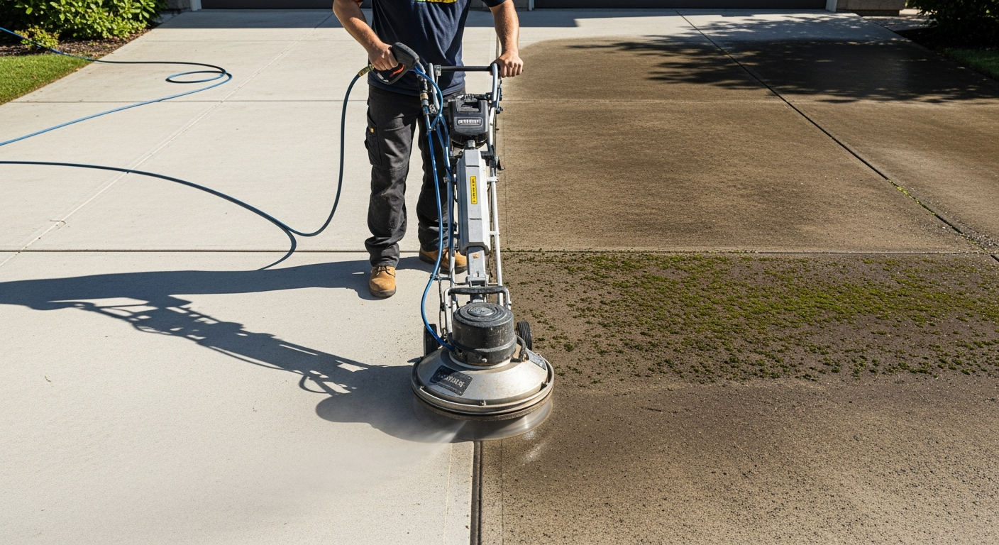 Driveway & Patio Cleaning service image