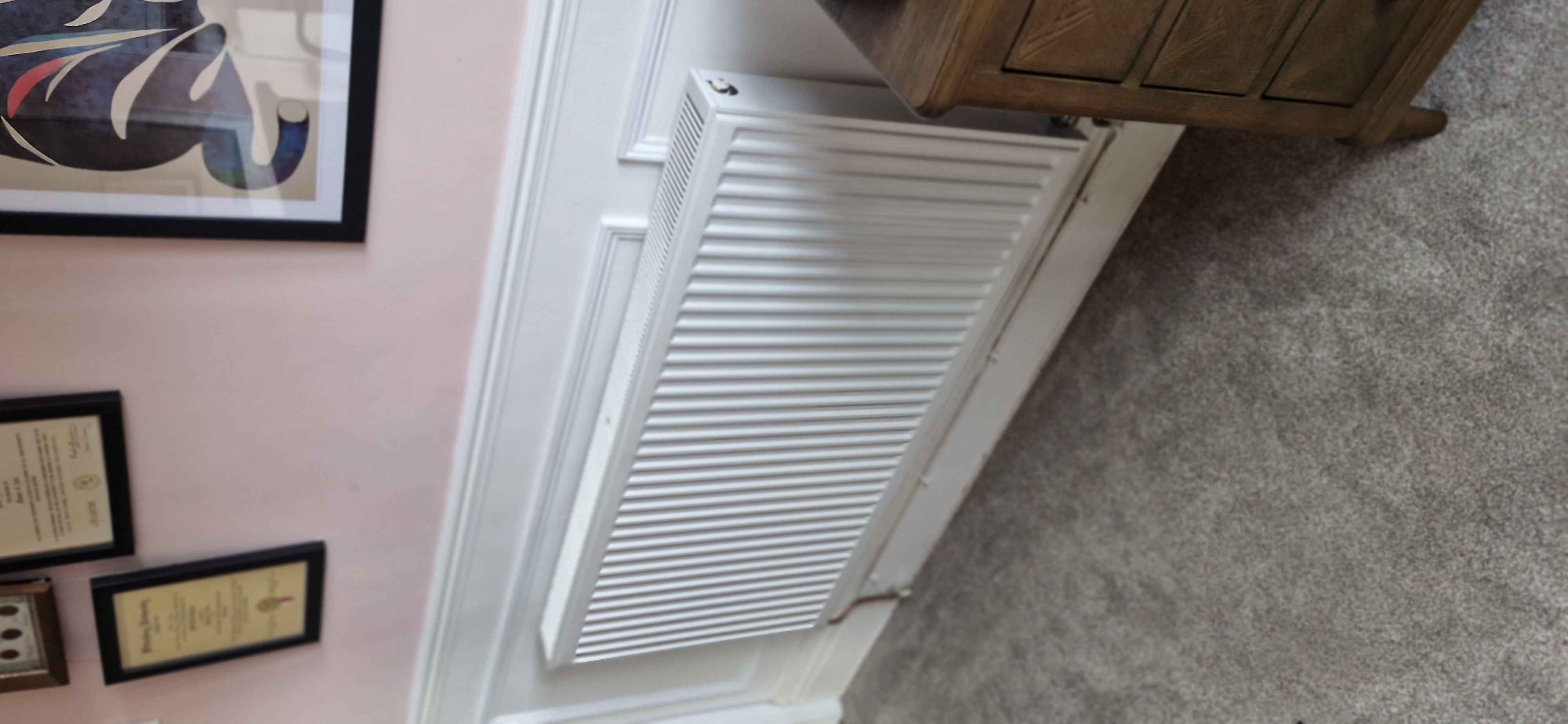 Modern Radiator Fitting