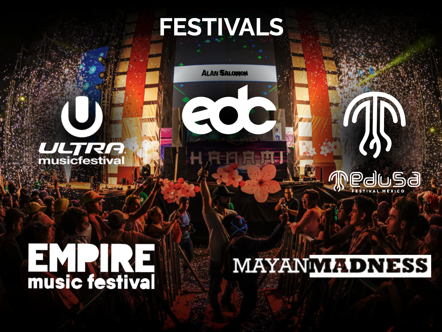 Alan Salomon Festivals