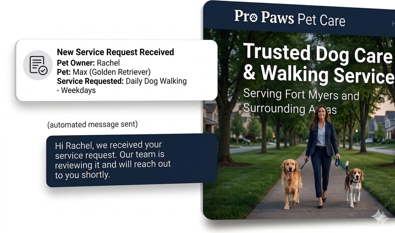 Service Request Received