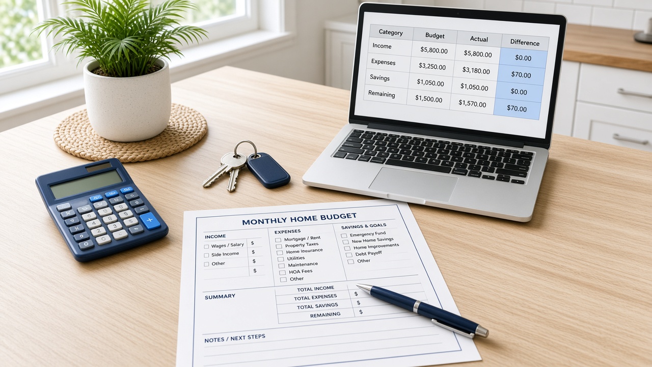 Florida Home Budget Tracker