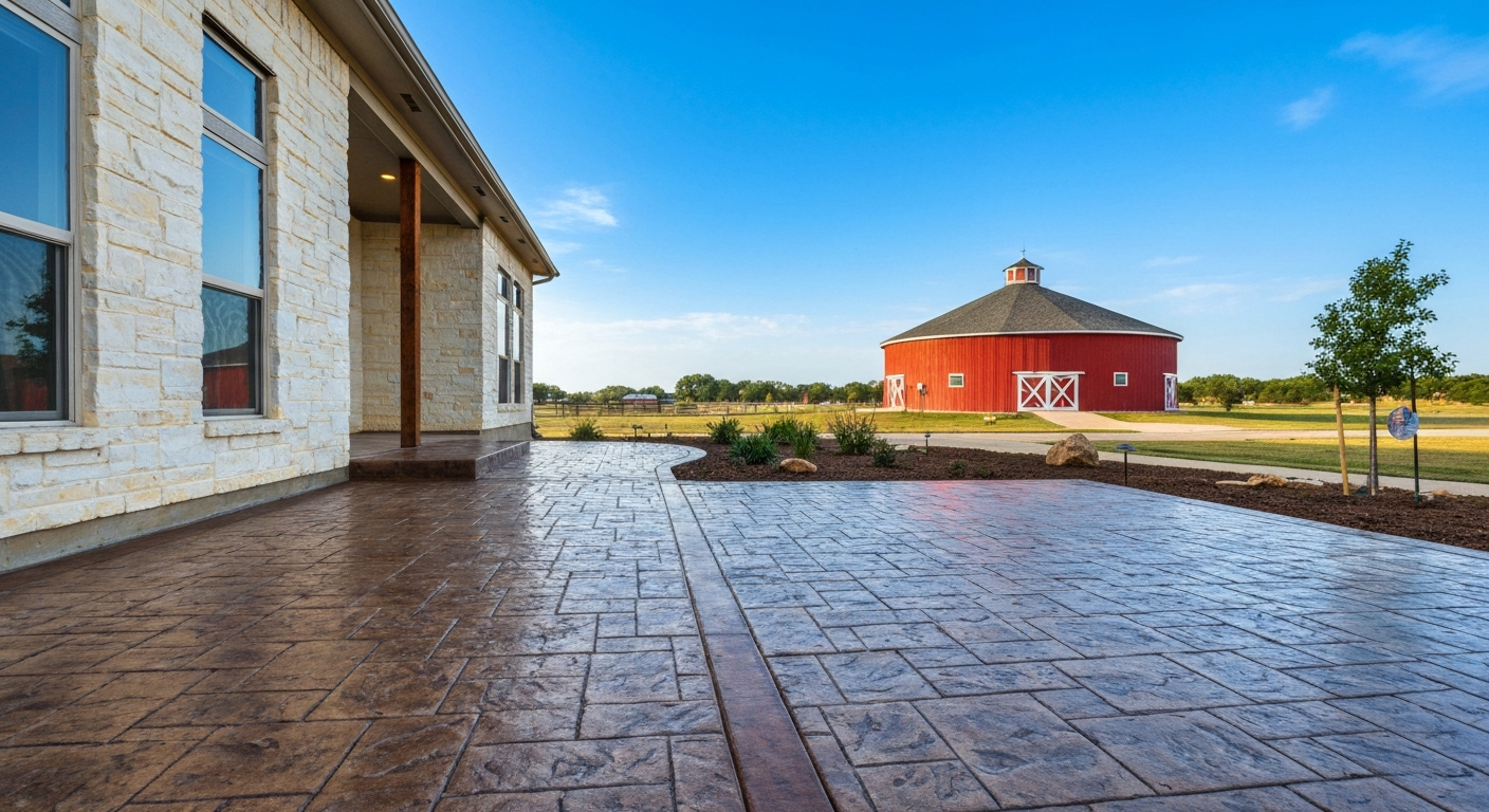 Concrete work in Edmond