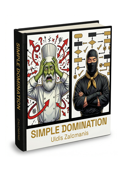 Simple Domination Book Mockup