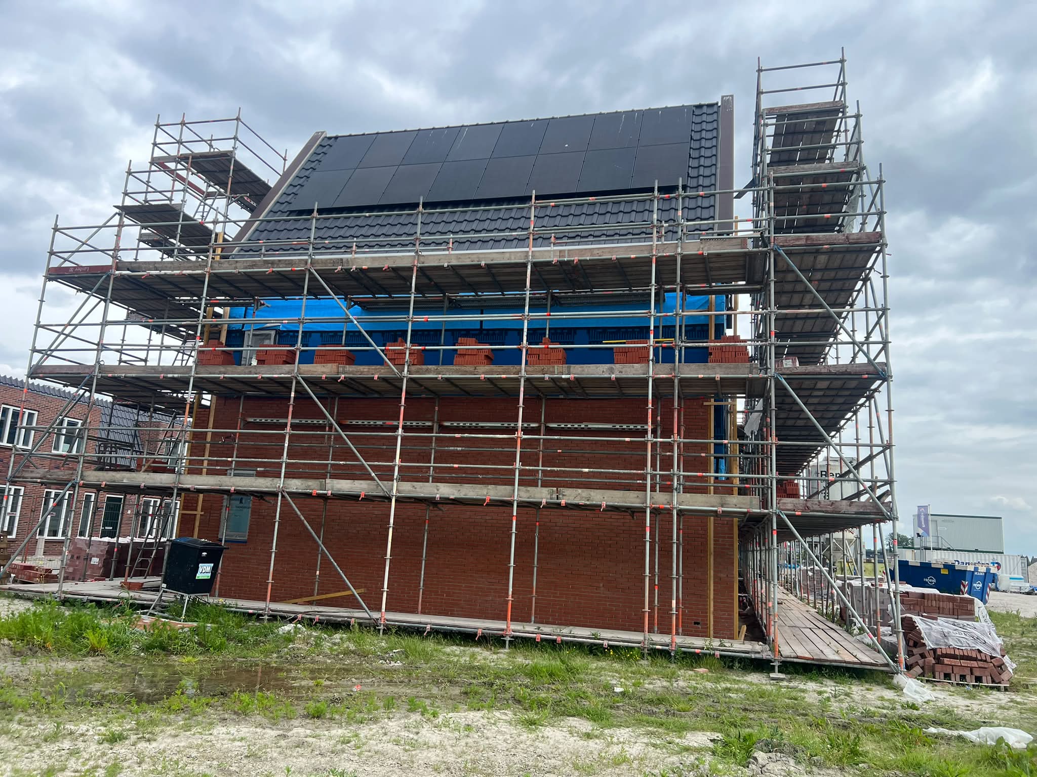 Metselwerk Nieuwbouwwoningen Assen
