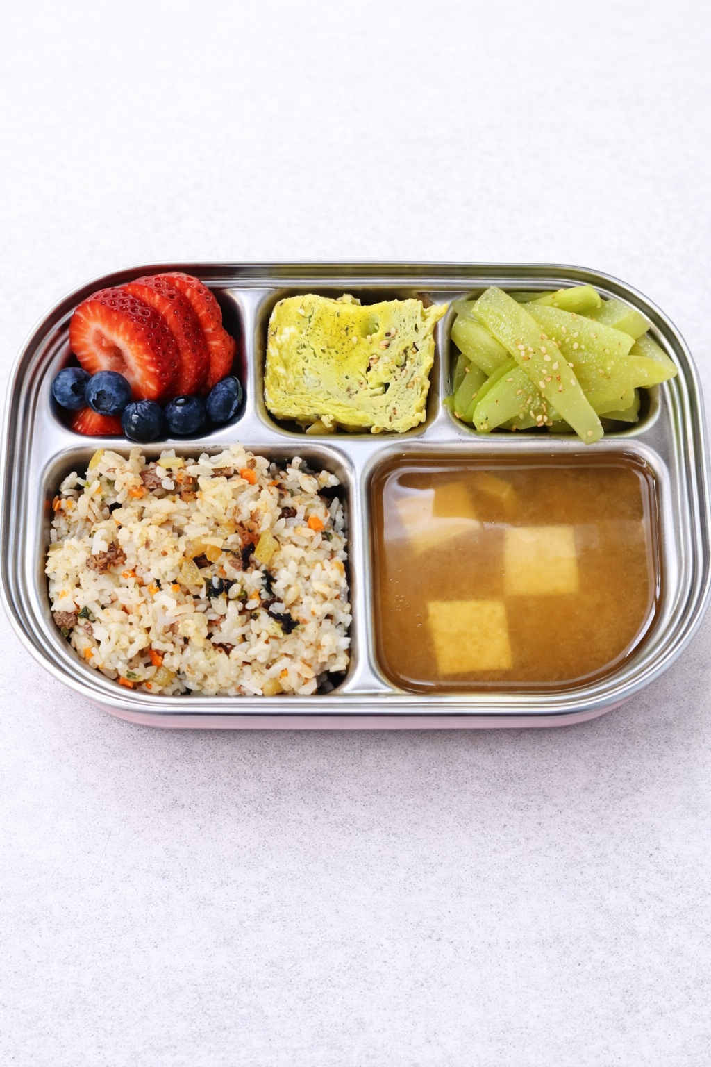 Balanced meals provided daily at Agape faith-based preschool LA