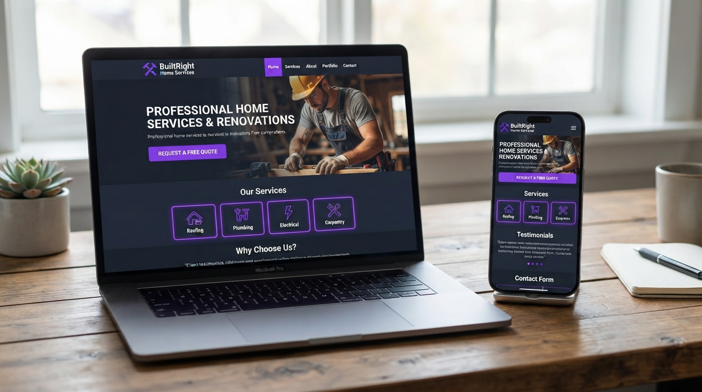 Why Contractors Need a Website in 2026 (And Why a Facebook Page Isn't Enough)