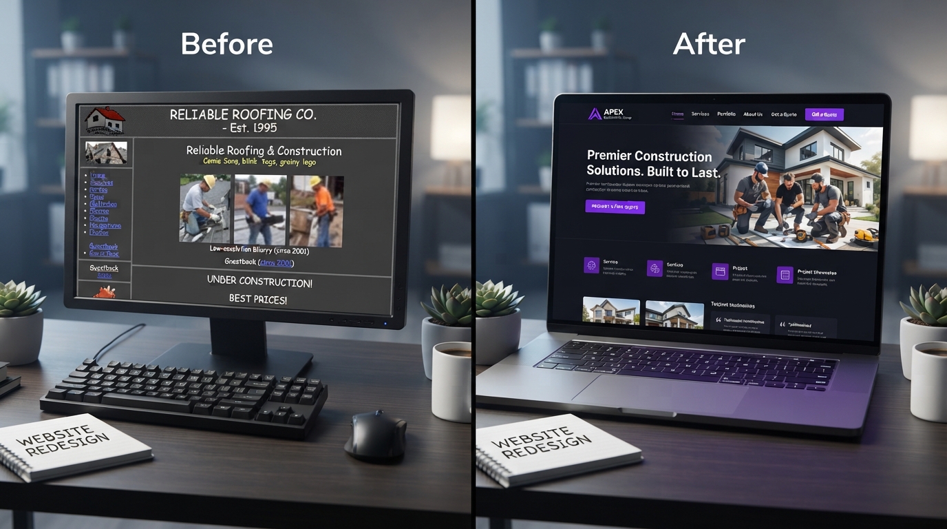 5 Signs Your Contractor Website Needs a Redesign Immediately